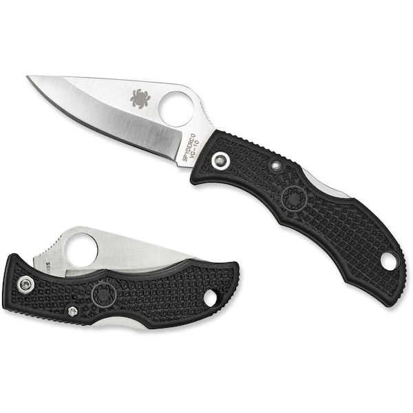 Spyderco 2024 Spyderco Ladybug 3 Lightweight Black Plain SPY-LBKP3 - main